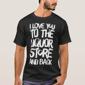 Camiseta Eu Te Amo Na Loja De Liquidez E De Volta