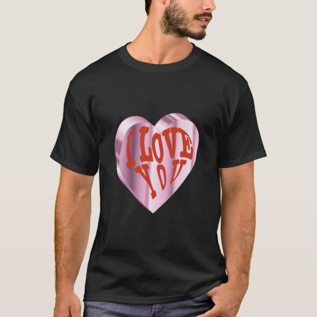 Camiseta Eu Te Amo Namorados (Frente)