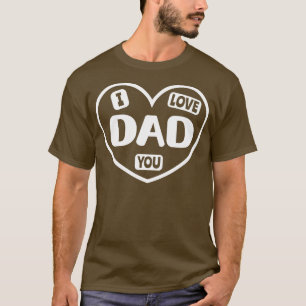 Camiseta Eu Te Amo Pai