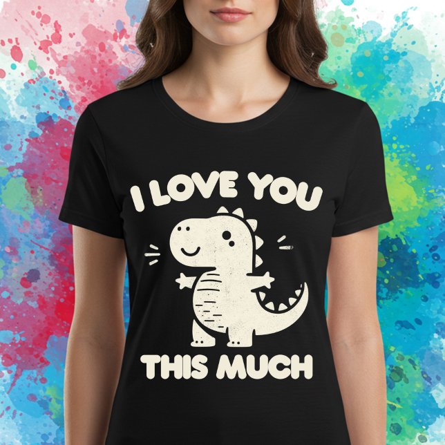 Camiseta Eu Te Amo Tanto (Criador carregado)