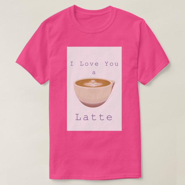 Camiseta Eu te amo um latão 1 (Frente do Design)