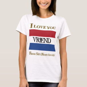 CAMISETA EU TE AMO VRIENTO A SEIS PÉS DE DISTÂNCIA