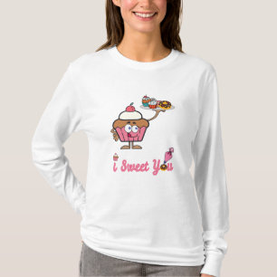Camiseta Eu te juro com um Cupcake