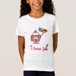Camiseta Eu te juro com um Cupcake