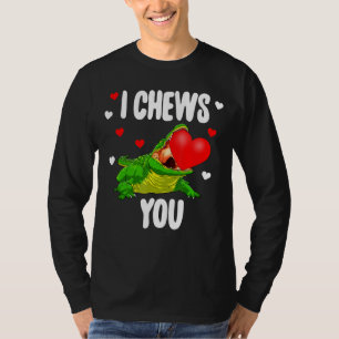 Camiseta Eu Te Mastigo Namorados Do Alligador S Women