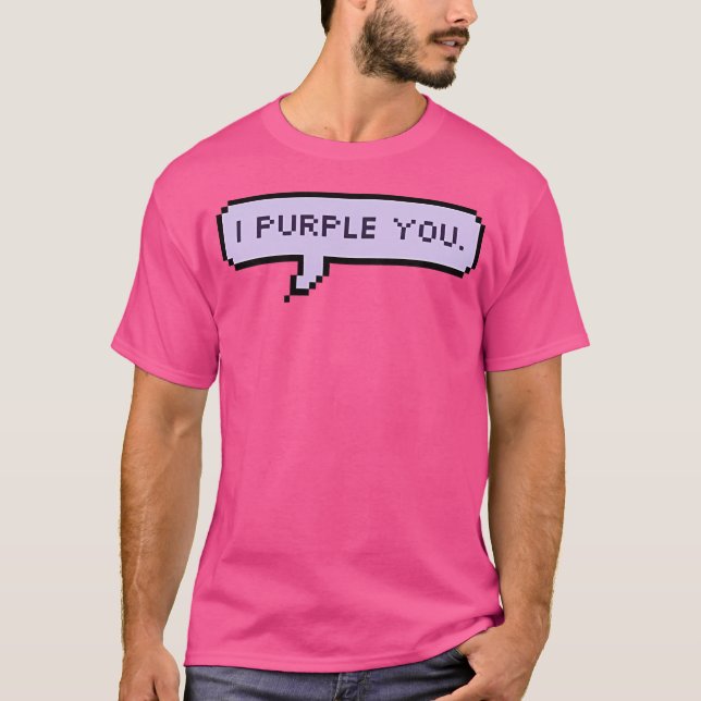 Camiseta Eu Te Roxo. (Frente)