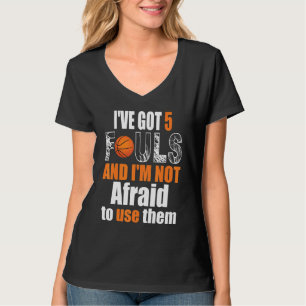 Camiseta Eu Tenho 5 Falhas E Não Tenho Medo De Usá-Las.