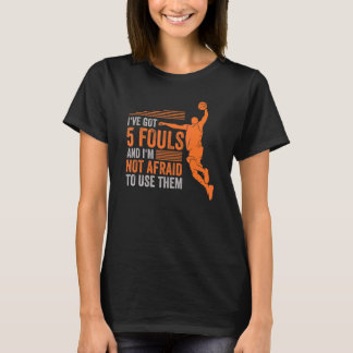 Camiseta Eu Tenho 5 Falhas E Não Tenho Medo De Usá-Las.