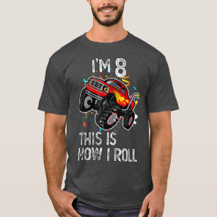 Camiseta Eu tenho 8, é assim que eu faço o 8.º aniversário