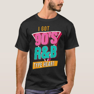 Camiseta Eu tenho 90 R&b Dançarino Musical Hip Hop