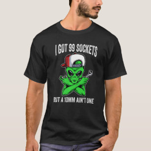 Camiseta Eu tenho 99 soquetes, mas 10MM não tem um