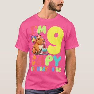 Camiseta Eu Tenho 9 Anos De Capy Birthday Para Mim 9º Anive