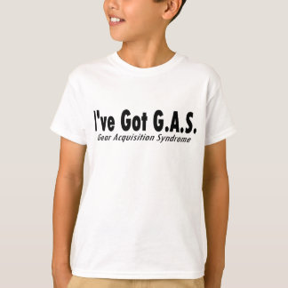 Camiseta Eu tenho a G.A.S. "Síndrome de Aquisição de Artes"