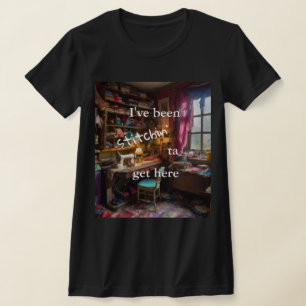 Camiseta Eu tenho andado a dar um jeito de chegar aqui - Sa