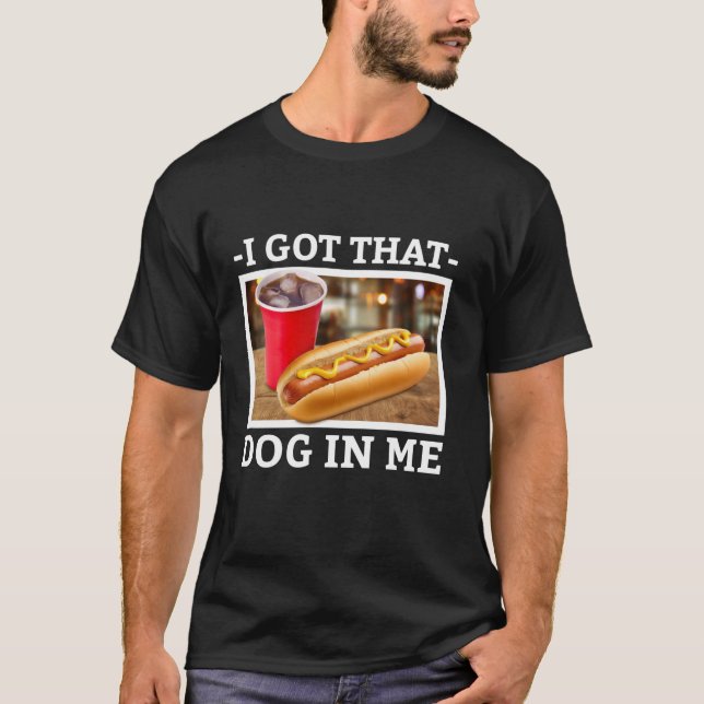 Camiseta Eu Tenho Aquele Cachorro Em Mim Engraçado Combo De (Frente)