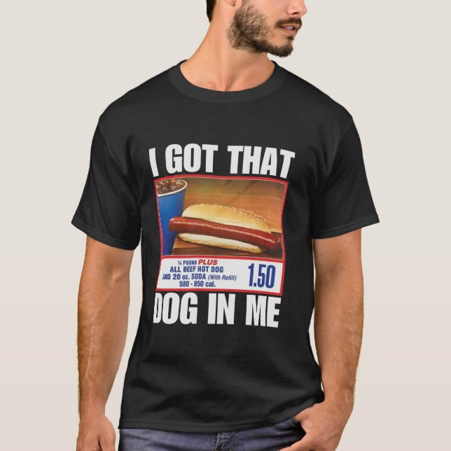 Camiseta Eu Tenho Aquele Cachorro Em Mim Engraçado Combo Qu (Frente)