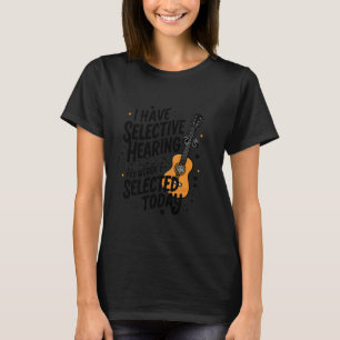 Camiseta Eu Tenho Audição Seletiva - Roupas de guitarra