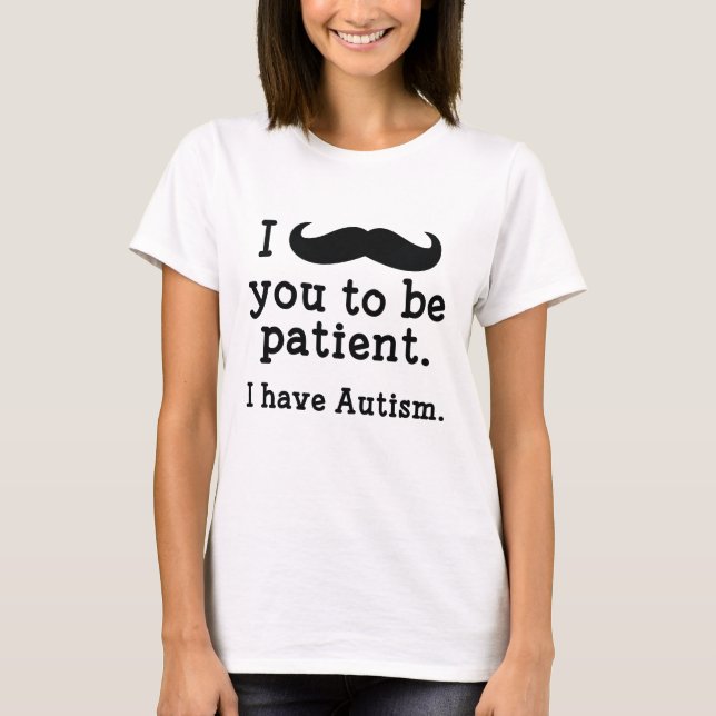 Camiseta Eu Tenho Autismo (Frente)