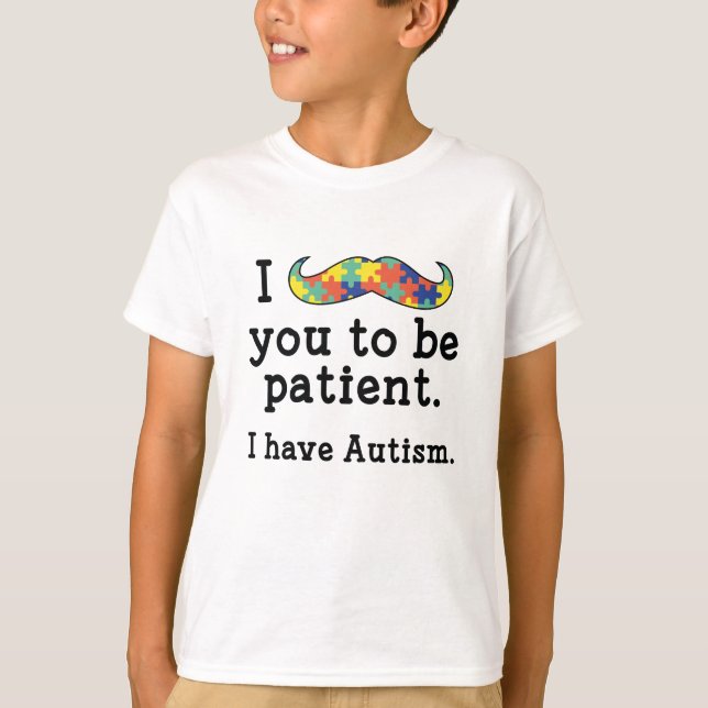 Camiseta Eu Tenho Autismo (Frente)