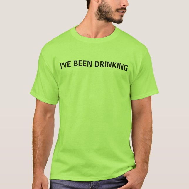 Camiseta Eu TENHO BEBIDO (Frente)