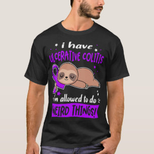 Camiseta Eu tenho Colite Ulcerativa eu sou permitido fazer