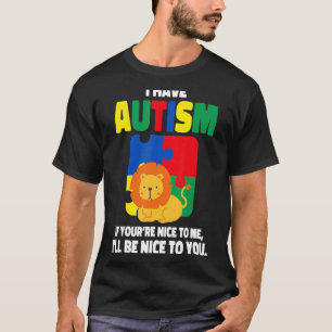 Camiseta Eu Tenho Dia das Crianças de Conscientização do Le