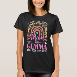 Camiseta Eu Tenho Dois Fragmentos Mãe E Avó Gemma.