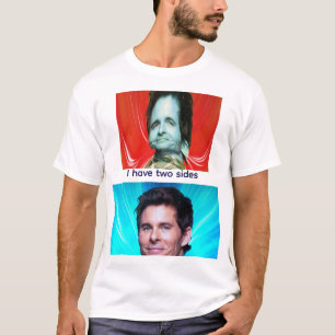 Camiseta Eu tenho dois lados tom wachsowski