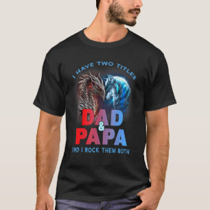 Camiseta Eu Tenho Dois Pais De Títulos E Papai Eu Os Rodo