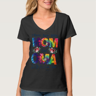 Camiseta Eu tenho dois títulos: Mãe e Oma Melhor mãe da mãe