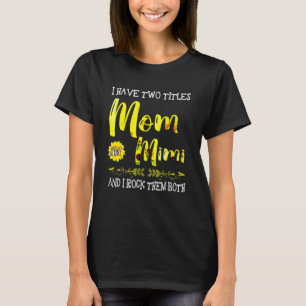 Camiseta Eu Tenho Dois Títulos Mamãe E Mimi E Eu Os Rodo