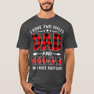 Camiseta Eu Tenho Dois Títulos Pai e PadreInLaw Fath Red Xa