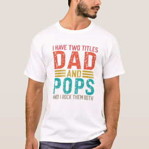 Camiseta Eu Tenho Dois Títulos Pai E Pai