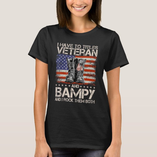 Camiseta Eu Tenho Dois Títulos Veteranos E Bampão E Eu Agar (Frente)