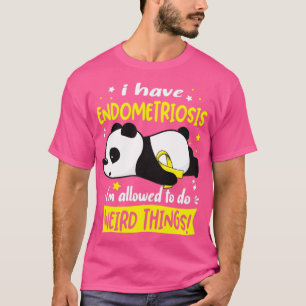 Camiseta Eu Tenho Endometriose Eu Sou Autorizado A Fazer Co