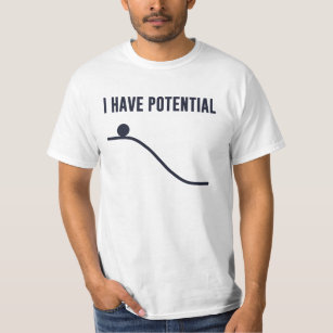 Camiseta Eu Tenho Energia Potencial