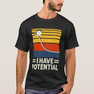 Camiseta Eu Tenho Energia Potencial Humor de Físico Nerd Es