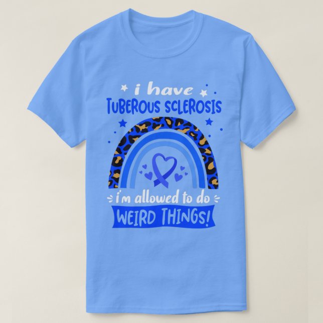 Camiseta Eu tenho esclerose tuberculose eu posso fazer estr (Frente do Design)
