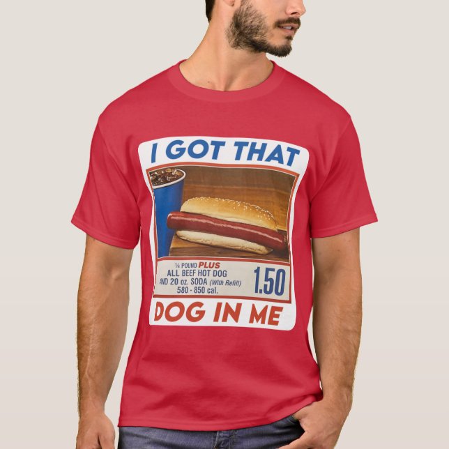 Camiseta Eu Tenho Esse Cachorro Em Mim (Frente)