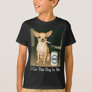 Camiseta Eu Tenho Esse Cachorro Em Mim Cachorro-quente Engr