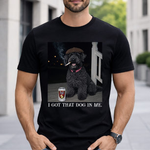 Camiseta Eu Tenho Esse Cachorro Em Mim, Engraçado Kerry Blu