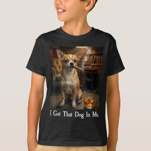 Camiseta Eu Tenho Esse Cachorro Em Mim Funny Chihuahua Char