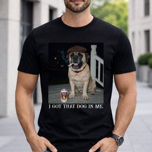Camiseta Eu Tenho Esse Cachorro Em Mim, Personalidade Diver
