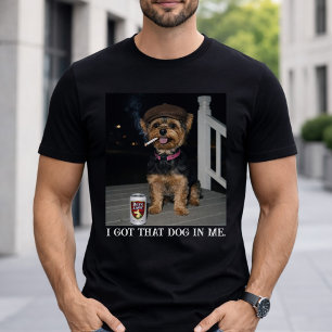 Camiseta Eu Tenho Esse Cachorro Em Mim, Personalidade Engra