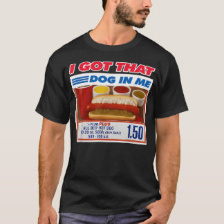 Camiseta Eu Tenho Esse Cachorro Em Mim Piada Cachorro-Quent