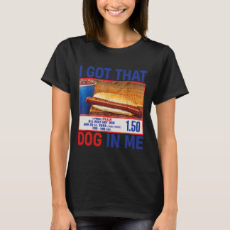 Camiseta Eu Tenho Esse Cachorro Em Mim Piada Combos Hotdogs