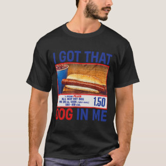 Camiseta Eu Tenho Esse Cachorro Em Mim Piada Combos Hotdogs