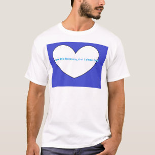 Camiseta Eu tenho este testemunho, que eu agrado a Deus