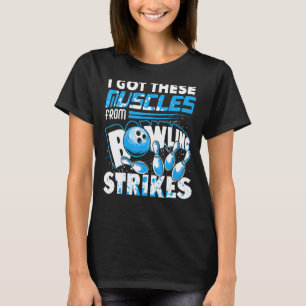Camiseta Eu Tenho Estes Músculos Do Jogador De Greve De Bol