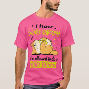Camiseta Eu tenho Ewing Sarcoma que eu posso fazer o estran